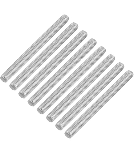 4 Tiges Filetées M10 X 50 Mm - Acier Inoxydable 304, Pas 1.5 Mm