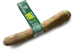 PET'S UP GOODWOOD - Kauknochen XS - Kaffeeholz - für sehr kleine Hunde - natürliche Zahnpflege, beugt Zahnstein & Zahnfleischerkrankungen vor - 100% natürlich & koffeinfrei - vegan - handgemacht & langlebig