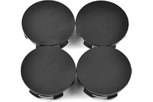 ‎RHINOTUNING Rhinotuning 4 Stück Satz 65 mm Nabenkappen Radnabenabdeckungen Nabenabdeckungen Radnabenabdeckungen Kompatibel mit F-150 für 2M5Z-1130-AA OD 65mm ID 59mm (schwarz)
