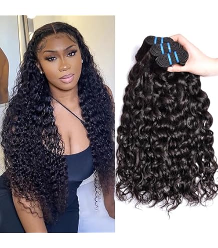 12A Human Hair Bundles 18 20 22 Inch Water