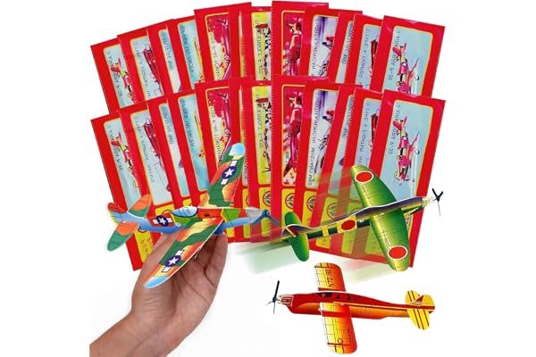 phxdance 24 Planeurs Polystyrène, Avion Polystyrène Planeur en Mousse Avion Jouets, Avion polystyrene, Avions Jouets pour Enfants Jeu Extérieur, Avion Jouet Cadeau Anniversaire Enfants invites