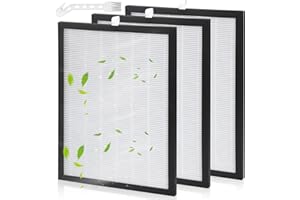 Kigniote 3 Pack HEPA Filter Compatible with Meaco Dehumidifier 20L 20LE Low Energy and Air Purifier 26x19x1cm Not Compatible with MeacoDry Arete Series 20L 18L & 25L Dehumidifier