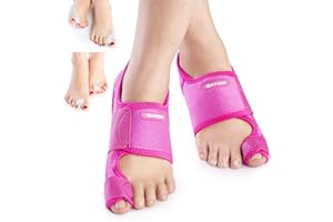 ADEPOY AVIDDA Bunion Corrector,Bunion Pain Relief Toe Separators Kit,Adjustable Size Hallux Valgus Correction Bunion Splint Corrector for Men and Women,Day Night Support