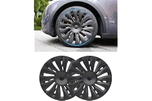 KKTR-CAR Tesla Model Y 19 "Cubiertas de Las Ruedas, 4 Piezas de Repuesto compatibles con Tesla Modelo Y (19″ Model Y-Style 2)