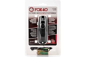 Fox 40 Fitness, Fischietto con Perla e Cordino da Polso Blu Unisex Adulto