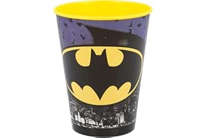 STOR GOBELET RÉUTILISABLE POUR ENFANTS EN PLASTIQUE SANS BPA 260 ML | BATMAN SYMBOL