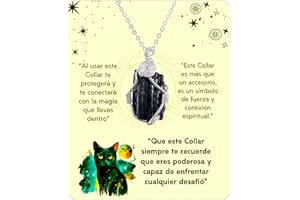 Only faith Tormalina Quarzo Ciondolo 100% tormalina naturale pietra di quarzo grezzo bianco, minerale naturale non lucidato, cristallo curativo per la meditazione