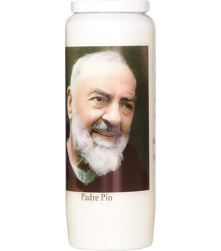 3 Bougies de Neuvaine à Saint Michel avec Prière | La Boutique des
