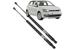 Ramor Strutz 2x Tailgate Gas Struts Compatible with a VW Polo Mk5 6R-6C Hatchback 2009-2017. Tailgate Gas Springs Replacement for 6R6827550A and others.