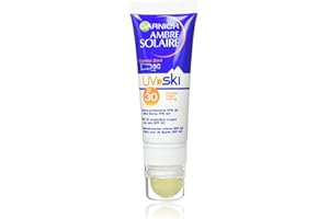 Garnier Ambre Solaire UV SKI Combi 2-en-1 Crème + Stick Lèvres Protecteurs FPS 30 Conditions Extrêmes