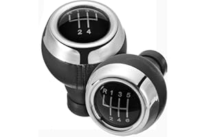 MOMOALA AAlamor 5 6-Gang-Schaltknauf für Mini Cooper R55 R56 R57 R59 F55 F54-6 Geschwindigkeit…