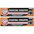 Arm and Hammer Charcoal Sensitive Toothpaste - 2 Pack
