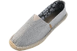 Kentti Freizeitschuhe Herren Flache Espadrilles Grau 42 EU