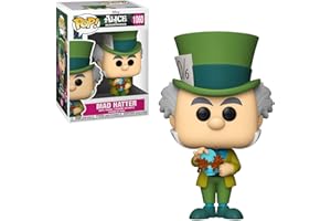 Funko Pop! Disney: Alice 70th– Mad Hatter - Alice in Wonderland - Vinyl-Sammelfigur - Geschenkidee - Offizielle Handelswaren - Spielzeug Für Kinder und Erwachsene - Movies Fans