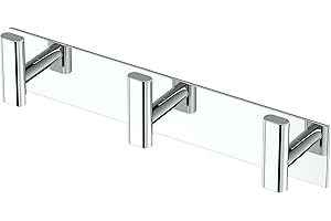 Gatco 1287 Elevate All Modern Décor Hook, Chrome, Triple