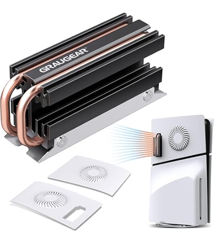 Dissipatore Calore SSD Per PS5 Slim E Pro - Kit Con Tubo Termico E Alluminio, Per NVMe M.2 - Foto 6