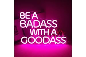 ‎INEONLIFE Buchstaben Neon Schild Rosa Led Neonlicht für Schlafzimmer Lichtzeichen Buchstaben Leuchtreklame für Schlafzimmer Bar Cafe Wanddekoration für Party Dekorationen