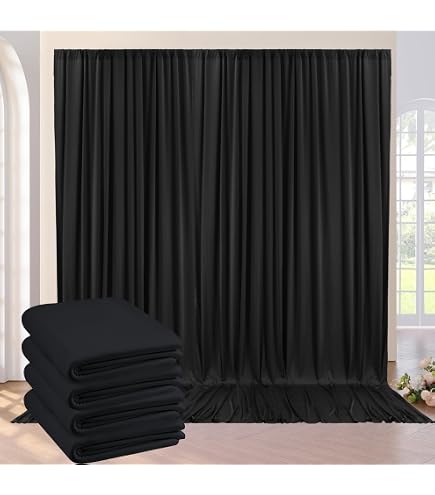 Toile De Fond LED 4x6m étoiles Blanc & Bleu - Pour Mariage, Fête, Noël, DMX