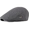 EKMTBJXY Mens Flat Cap Newsboy Gatsby Beret Hat Hunting Cabbie Driving Cap Ivy Irish Hats Adjustable