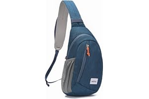 HALOVIE Zaino Monospalla Uomo Piccolo Antifurto Borsello Tracolla Borsa a Tracolla Sportivo per Donna Uomo Sling Bag Crossbody Zaini da Viaggio Hiking