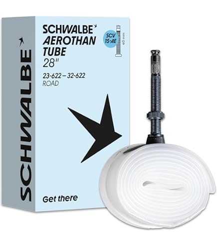 Schwalbe Aerothan Schlauch – Fahrradschläuche für Urban, MTB, Race und Touring Fahrräder – Fahrradschlauch aus TPU – Made in Germany Sport & Freizeit