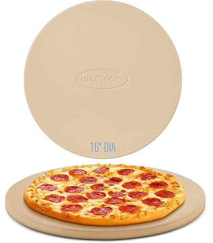Pepita Pizza Stein oven- en grillsteen, groot, 356 x 570 mm, met schep en recepten, gemaakt in Italië, voor maxi pizza