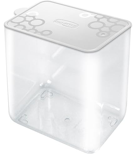 Scatola Hermetica Rotho Loft - 1 Litro, Quadrata, Con Guarnizione, Senza BPA, Per Alimenti, Trasparente/Bianco - Foto 11