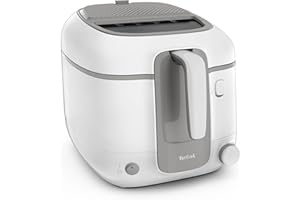 Tefal Super Uno Access – Freidora de gran capacidad, apertura automática de la tapa, gran ventana de visualización, control de temperatura hasta 190°C, filtración de olores, apto lavavajillas, FR3100