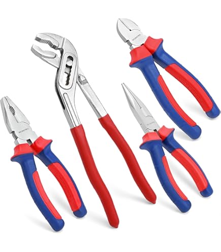 Set 3 Pinze WORKPRO Autobloccanti - 6.5, 10 E 17 Pollici CR-V Con Sgancio Rapido - Foto 11