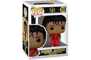 Funko Pop! Rocks: Michael Jackson - (Thriller) - Figurine en Vinyle à Collectionner - Idée de Cadeau - Produits Officiels - Jouets pour Les Enfants et Adultes - Music Fans