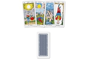 Dal Negro - Classico Tarocco Italiano Masenghini. Mazzo Tarocchi Tradizionale per Cartomanzia Completo e di Alta Qualità, per Principianti e Avanzati.