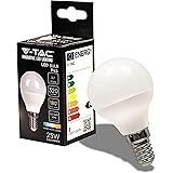 V-TAC Lampadina LED con Attacco Edison E14, 3,7W (Equivalenti a 25W), P45, 320 Lumen - Lampadina LED Massima Efficienza e Ris