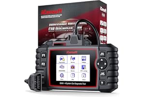 iCarsoft E660 OBD2 Auto Diagnostica, Diagnosi Auto Professionale in Italiano, Sistema Motore/ABS/SRS/Trasmissione, 6 Funzioni di Ripristino, Reset Olio/EPB/BMS/ETC/SAS/TPMS, Aggiornamento a Vita