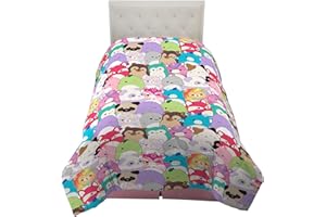 Franco Squishmallows Bettwäsche, weiche Mikrofaser, für Doppelbetten