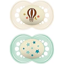 MAM Ciuccio Originale Lattice Set 2 Pezzi - Tettarella Ortodontica, 16+ Mesi, Orso/Volpe - Foto 8