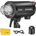 Godox QT400IIIM Studio Flash, Godox 2.4G Wireless Control, 40W Modeling Lamp, 1/8000s HSS Strobe Monolight Compatible with Bowens Mount for Studio, Shooting, Location and Portrait Photography