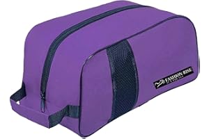 FASHION RISE Waterproof Sports Boot/Shoe/Travel Bag for Football Cricket Rugby Golf Toiletry Gym for Men/Women (Purple)