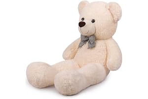 Yeqivo Orso Peluche Gigante XXL Orsacchiotto Orsetto di Peluche (bianco)