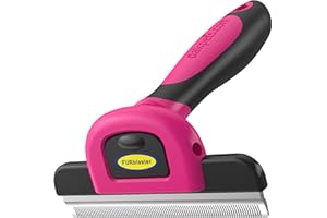 DAKPETS Deshedding Tool & Pet Grooming Brush for Small, Medium & Large Dogs, Cats & Horses, With Short to Long Hair. Dramatically Reduces Shedding In Under 10 Minutes