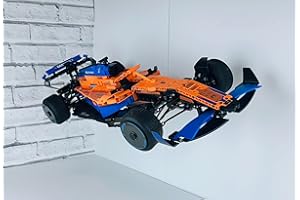 GENERIC Brick Nest Wall Mount Display Bracket for Lego Technic McLaren F1 Race Car - Secure Lego Car Storage, Showcase Your Lego F1 Collection, Perfect for F1 Lego Enthusiasts and Collectors