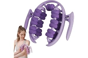 weiting Masseur à Rouleaux pour Mollets | Masseur Roulant Manuel pour Les Jambes | Massage Polyvalent en Forme U pour Mollet, Jambe, Cou, équipement Sportif pour la Relaxation