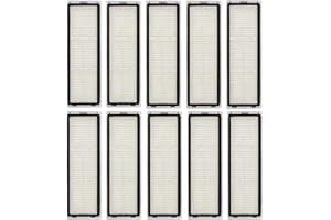 LOOHAOC Ersatzteilset HEPA-Filter kompatibel mit L10s Ultra/L10s pro/D10s plus/L10 Ultra/L10 Prime Xiaomi X10 Plus (10 HEPA-Filter)