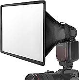 NEEWER Flash Diffuser Light Softbox 27,9cm x 20,3cm, Universale, Pieghevole con Custodia Compatibile con Canon Nikon Sony God