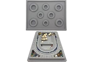DHER Bracelet Design Board Bead Design Board Necklace Design Board 2-Piece Necklace/Bracelet Design Plate, Bead Design, Weaving Tool, Bracelet, Necklace Design Plate, DIY Tool, Measuring Plate, PE