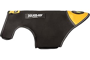 JULIUS K-9 Julius-K9, Manteau IDC en néoprène pour chiens, Taille: M, Jaune