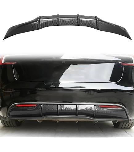 thumbnail image 2 of JONJEA Universal 2Pcs Aluminum Rear Bumper Diffuser - Race Style Air Diversion Panel (15.35x4.01") 2 of 3
