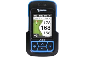 Izzo Golf Swami Ace Handheld Golf GPS Rangefinder - Blue