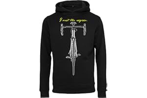 Baddery Męski sweter rowerowy - sportowy sweter męski - akcesoria rowerowe z kapturem bluza z kapturem