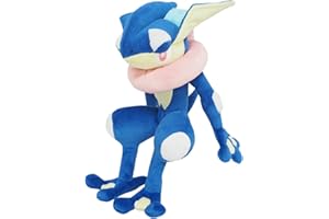 Sanei Boeki PP50 Pokemon All Star Collection Greninja Amphinobi Quajutsu Plush Toy Peluche Height (S) 26cm Japan