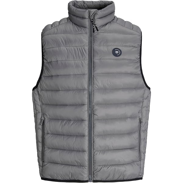 JACK & JONES PLUS Jjben Square Bodywarmer Gilet Matelassé Homme - Confort Et Style